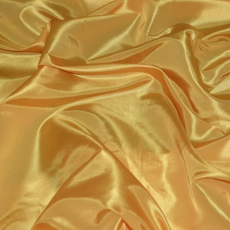 Yellow Taffeta Solid Fabric