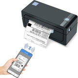 JADENS Bluetooth Thermal Label Printer, 4x6 Wireless Label Printer for Shipping Packages, Support Android, iOS, Mac OS, and Windows