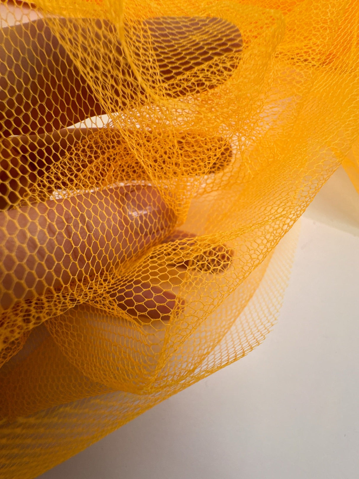 Orange Polyamide Mesh Woven