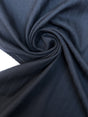 Blue Wool Jacquard Fabric