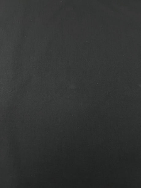Black Cotton Plain Weave Fabric