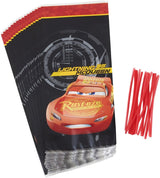 Wilton Disney Pixar Cars 3 Treat bags gifts 16 count with ties