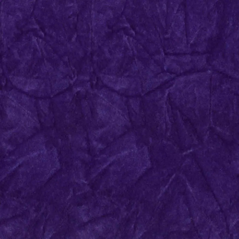 Purple Flocking Crushed Velvet Upholstery Fabric