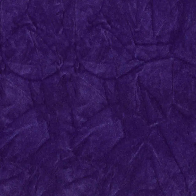 Purple Flocking Crushed Velvet Upholstery Fabric