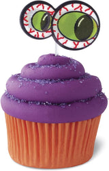 Wilton Halloween Treat and Cupcake Toppers, Monster Eyes