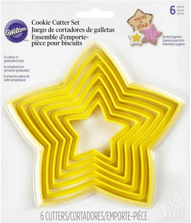 Wilton Set of 6 Nesting Star Cutters