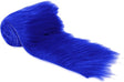 Faux Fur Fabric Ribbon Royal Blue Shaggy Pre-Cut Strips
