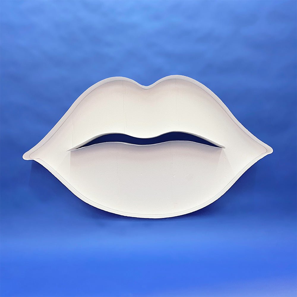 Lips Mosaic Frame Party Decoration