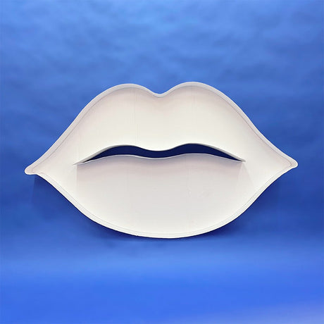 Lips Mosaic Frame Party Decoration