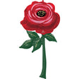 Foil Balloon Painted Rose 62 Inch