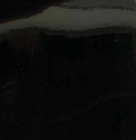 Black Glossy Faux Leather Upholstery Patent Vinyl Fabric,