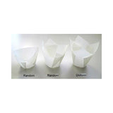 Novacart White Tulip Disposable Baking Cup, 2" to 3-1/2" High x 2" Dia., Pack of 200