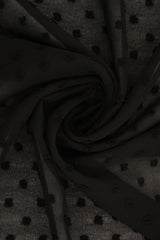 Swiss Dot Chiffon Fabric