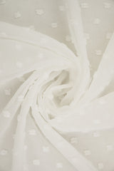 Swiss Dot Chiffon Fabric