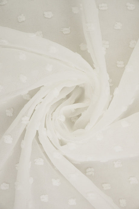 Swiss Dot Chiffon Fabric