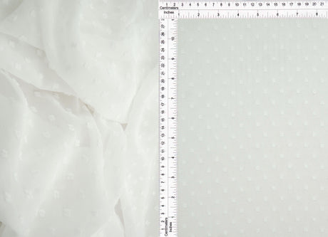 Swiss Dot Chiffon Fabric