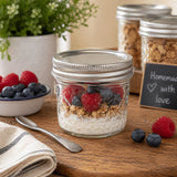 Ball Quilted Crystal Mason Jar, 4 oz. - Case of 12