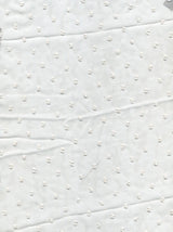 1 Yard Lightweight Swiss Dot Chiffon Fabric Solid Woven Sheer Drapery 57/58"