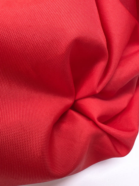 Red Polyamide Woven Fabric
