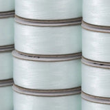 Poly Bobbins 621 Lace White M-Style 12 Pack