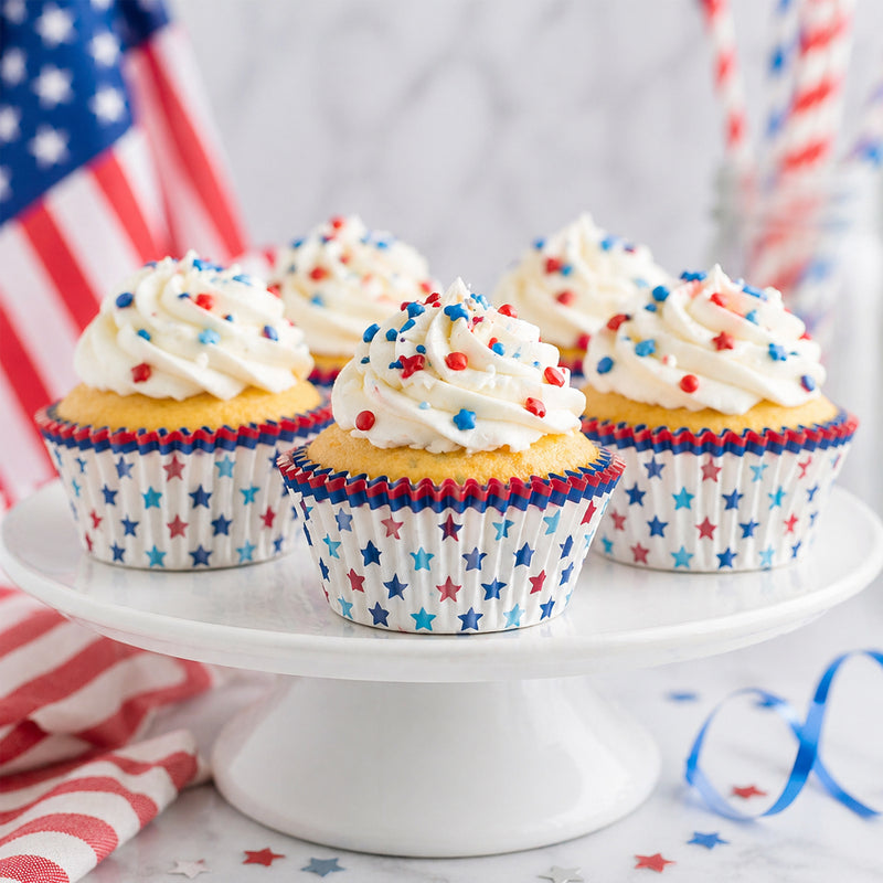 Wilton Patriotic Standard Baking Cups, Pack of 24