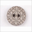 Gray Celtic Plastic Button - 28L/18mm