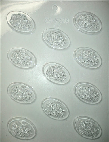 Oval Chocolate Mint Mold
