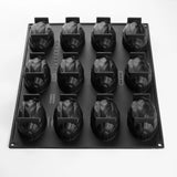 Pavoni Pavoflex PX43136 Cabosse Silicone Mold, 15 Cavities