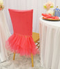 Spandex Chiavari Chair Cover Coral