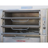 Blodgett 981 Double Deck Natural Gas Oven, Used As Demo
