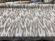 Modern Alyssa Linen Ikat Chenille Fabric - Alyssa Pattern, 58" Width (1 Yard)
