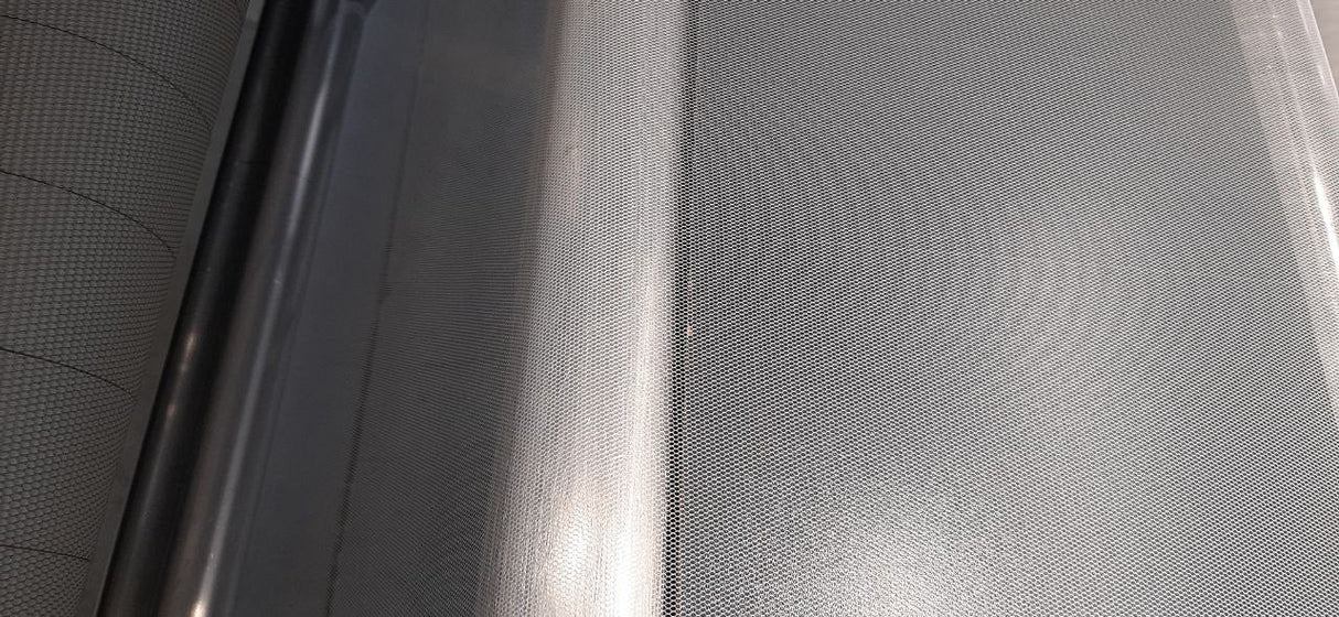 White Polyester Mesh Fabric