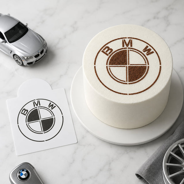 O'Creme BMW Cake Decorating Stencil