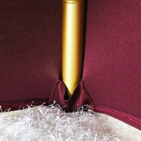 Spandex Folding Chair Cover Burgundy