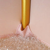 Spandex Folding Chair Cover Blush Pink