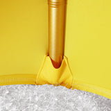 Spandex Banquet Chair Cover Canary Yellow