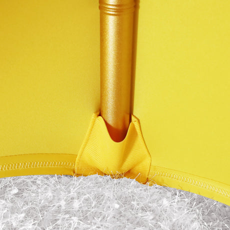 Premium Spandex Folding Chair Cover Canary Yellow