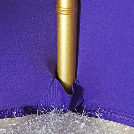 Spandex Banquet Chair Cover Regency Purple