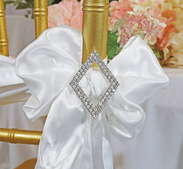 Rhinestone Chair Sash Buckles Diamond