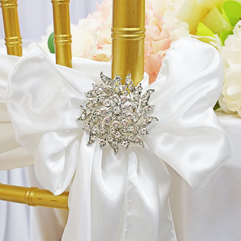 Rhinestone Chair Sash Buckle Vintage