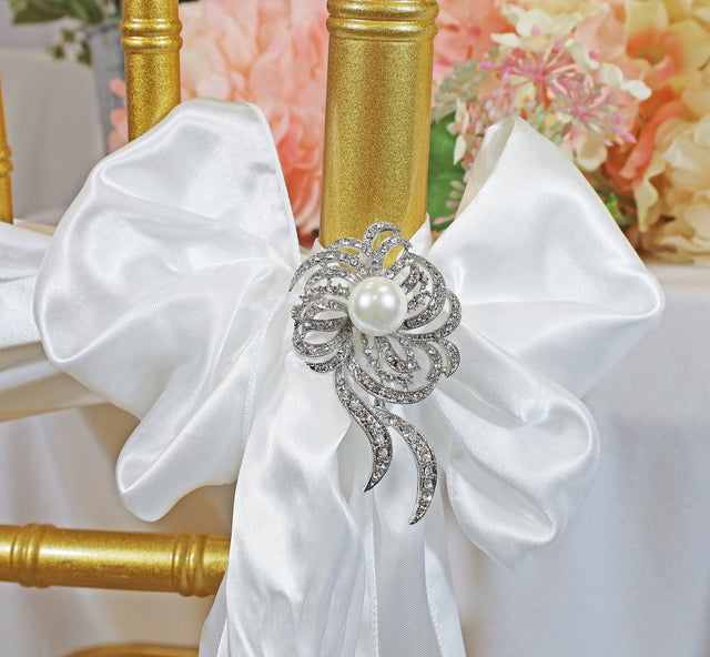 Rhinestone Chair Sash Buckles Comet