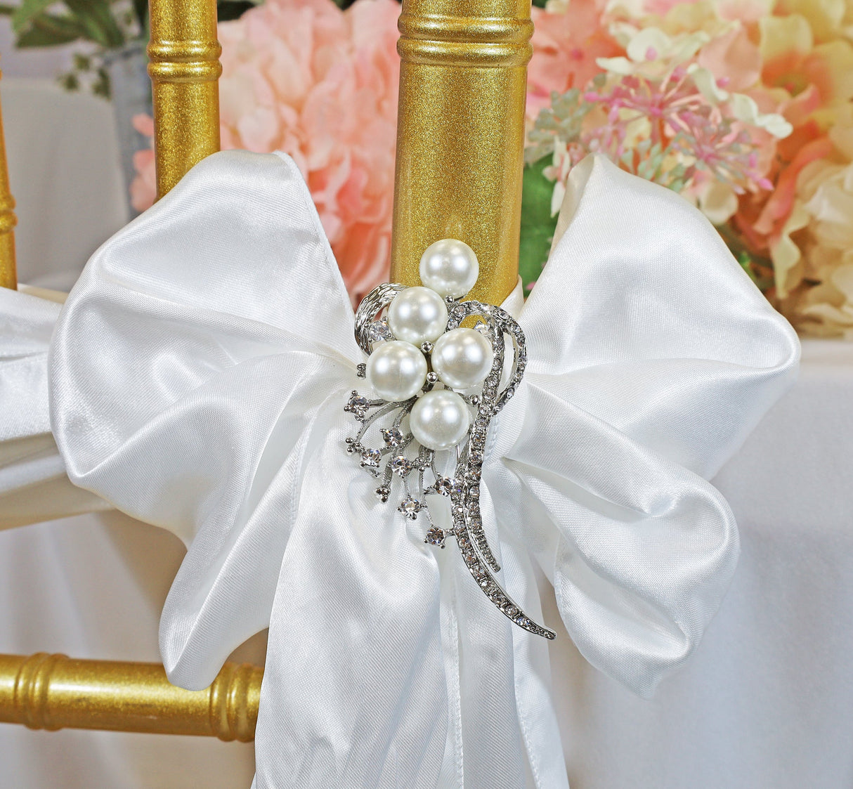 Rhinestone Chair Sash Buckle Shooting Star