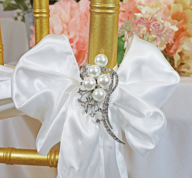 Rhinestone Chair Sash Buckle Shooting Star