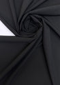 Black Polyester Virgin Wool Blend Woven