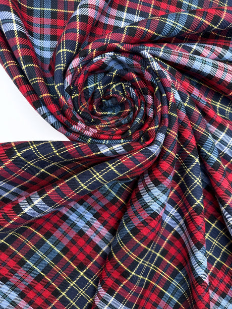 Cotton Tweed Checked Multicolour