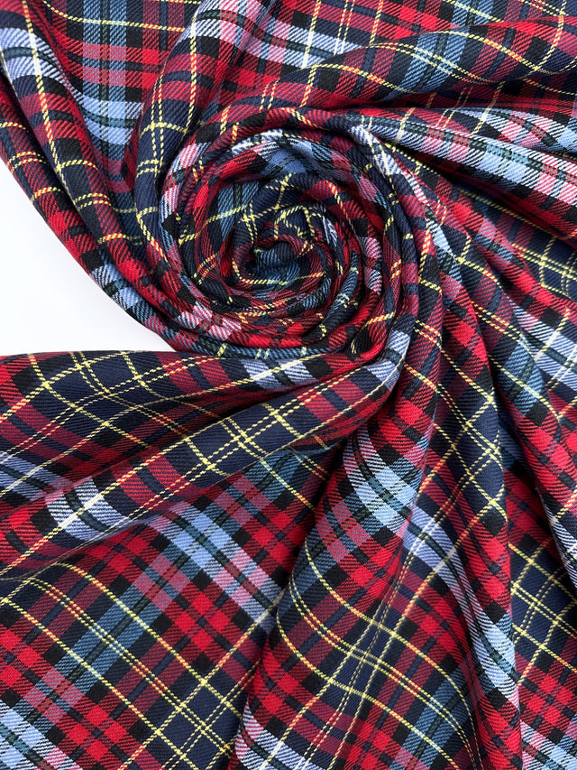 Cotton Tweed Checked Multicolour