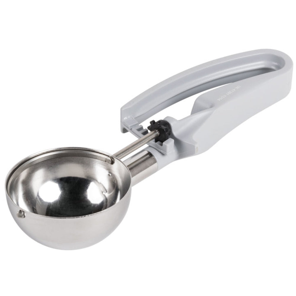 Vollrath Stainless Steel Disher with Gray Handle, #8
