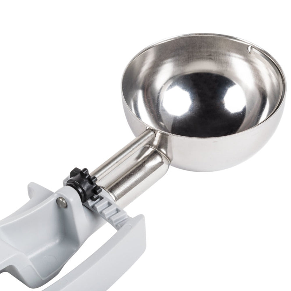 Vollrath Stainless Steel Disher with Gray Handle, #8