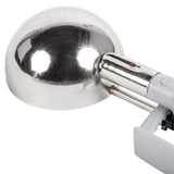 Vollrath Stainless Steel Disher with Gray Handle, #8
