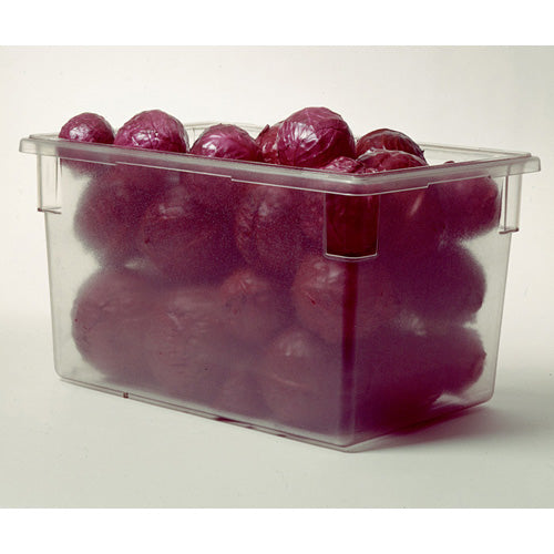 Rubbermaid Clear Food/Tote Box, 18" x 26" x 3-1/2"